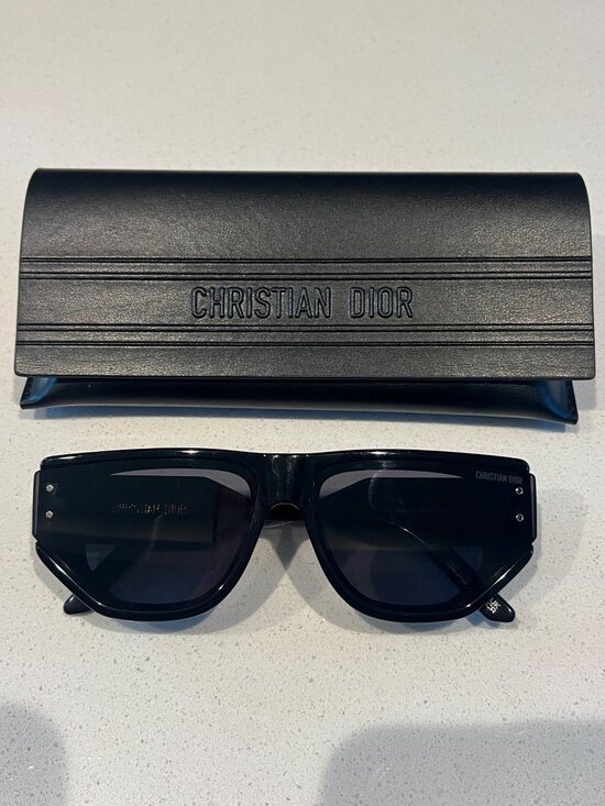 DIOR DiorSignature S15I 64MM Cat-Eye BLACK Sunglasses main image 12